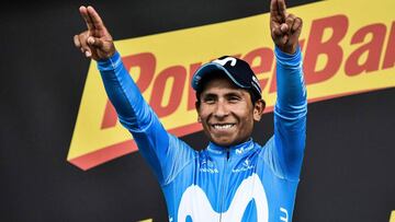 Nairo Quintana ganó la etapa 17 del Tour de Francia que tuvo 65 kilómetros en un recorrido inédito en la competencia. "Tenía marcado este día", dijo