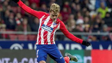 Griezmann con el Atlético.