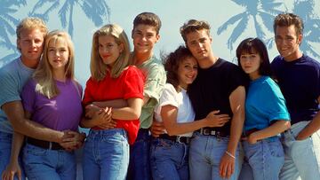 Los protagonistas de 'Sensación de vivir' ('Beverly Hills, 90210') series televisión