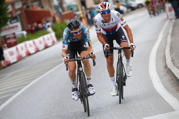 Tim Wellens y  Zdenek Stybar