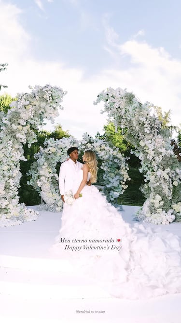 "Mi eterno enamorado. Feliz día de San Valentín"