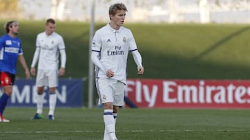 Odegaard has scored just five times in 62 matches for Castilla.