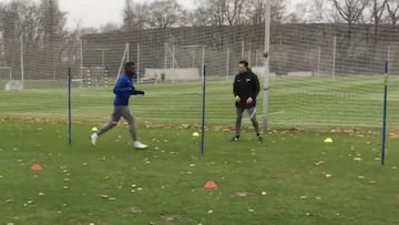 Jhon Córdoba incia trabajos diferenciados