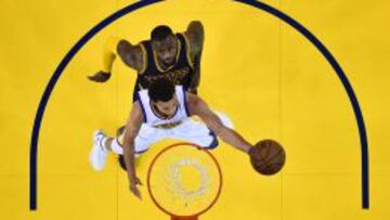 LeBron James y Stephen Curry.