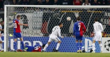 Gol de Cristiano Ronaldo. 0-1.