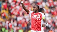 Hugo Rodallega, delantero de Independiente Santa Fe