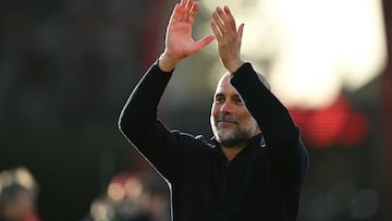 Pep Guardiola, entrenador del Manchester City.