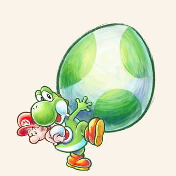 Ilustración - Yoshi&#039;s New Island (3DS)