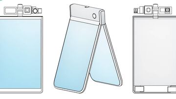 Filtrado un móvil Motorola Razr flexible y modular