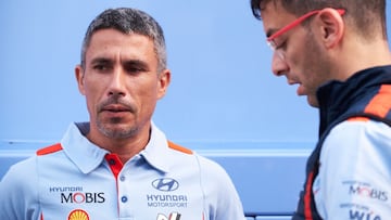 Cándido Carrera, copiloto de Sordo en Hyundai.