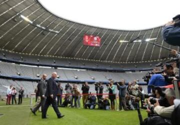 Así fue la primera jornada de Guardiola en el Bayern Múnich