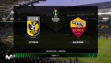 Resumen y gol del Vitesse vs. Roma de la Conference League