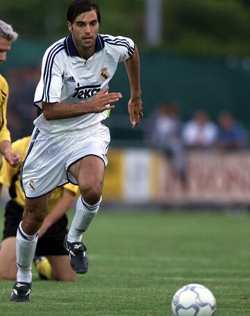 Jugó con el Real Madrid la temporada 96/97