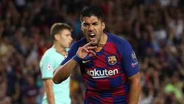 Barcelona v Inter Milan in the Champions League