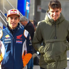 Álex Márquez y su encuentro con Marc: "Él está a otro nivel"