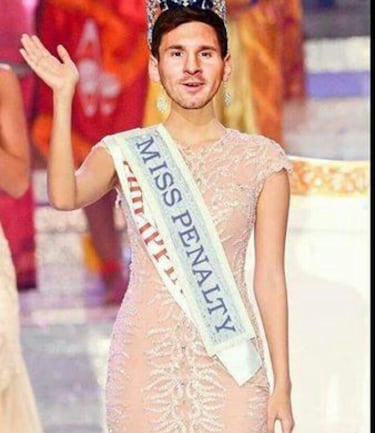 Los memes no perdonan a Messi tras su fallo a lo Penenka