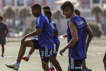 Millonarios entrenó en el Omni Champions Gate de Orlando antes de disputar el partido amistoso ante Atlético Nacional por la Florida Cup.