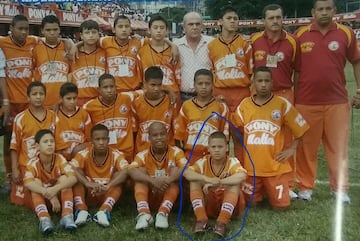 El '10' de River Plate en una edición del Pony Fútbol, uno de los torneos más importantes del fútbol infantil en Colombia.