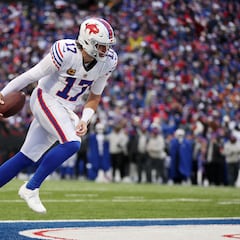 Josh Allen con actuación descomunal de 6 touchdowns, consigue la victoria sobre Buccaneers