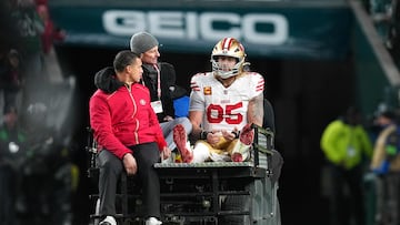 Kittle will play no further part this season after suffering an Achilles injury. The TE remains upbeat as one reporter noted.