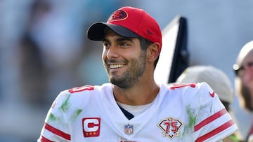 Con la llegada de Trey Lance a los 49ers, parece que Garoppolo tiene los d&iacute;as contados en San Francisco, aunque puede prolongar su estad&iacute;a hasta 2022.