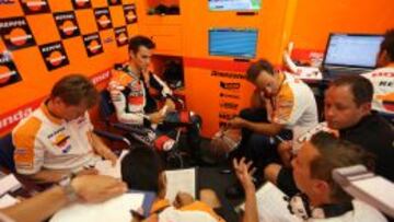 Pedrosa confía en su recuperación de cara al GP de Indianápolis.