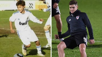 Julián Álvarez, de la cantera del Madrid a llevar el ‘9’ en River