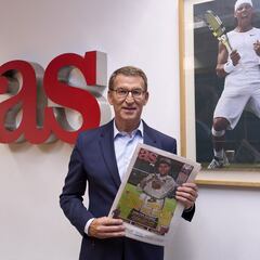 Feijóo: “Mbappé no debería acabar su carrera sin ir al Madrid”