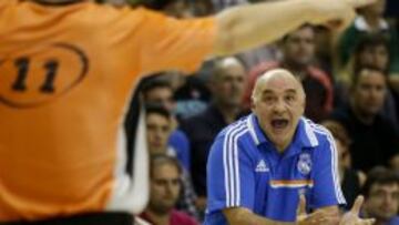 Pablo Laso, en una acci&oacute;n del partido.