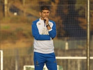 Entrenamiento Deportivo de La Coruña. Antonio Hidalgo