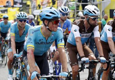 Ca赤das el primer d赤a: Fuglsang, evacuado, y Thomas, afectado