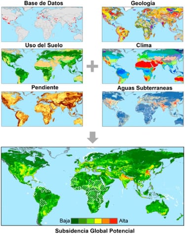 El hundimiento del suelo podría afectar al 19% del mundo en 20 años