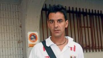 Míchel, en el Teresa Rivero.