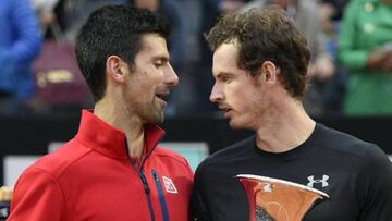 Murray and Djokovic both out to make history in Paris