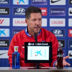 Simeone: “Baena mañana nos va a acompañar para lo que el partido pida”