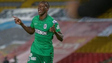 Baldomero Perlaza, volante de Atlético Nacional, habló sobre su buen presente. Se refirió a la Selección Colombia y su actualidad en el club verde.