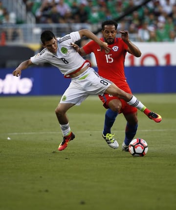 Lozano fue una de las figuras de M&eacute;xico en la Copa Am&eacute;rica Centenario. 