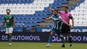 Lara fue el autor del único tanto del partido.