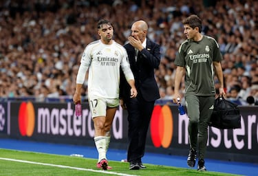 Dean Huijsen em ação pelo Real Madrid