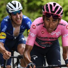 Egan Bernal, a 30 km de ser campeón del Giro de Italia