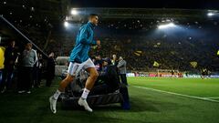 Cristiano, saliendo al c&eacute;sped del Signal Iduna Park el pasado martes. El portugu&eacute;s le ha marcado ya 25 goles a los equipos alemanes.