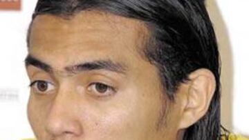 <b>UN MES DESPÚES. </b>Arango se volvió a sentir futbolista ayer.