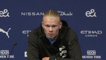 Muchos se acordaron de Guardiola aquí: las palabras de Haaland sobre la Champions en el City