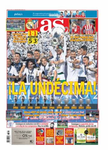 Las portadas de AS de mayo