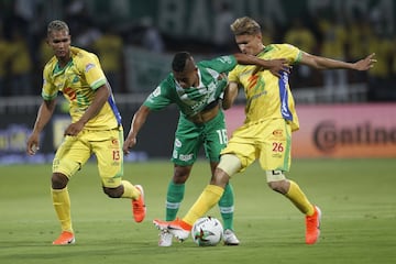 Nacional ganó con goles de Cepellini, Vladimir, Muñoz y Candelo. Los visitantes descontaron con Garcés.