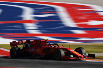 Charles Leclerc, cuarto en la Q1.