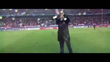 La emocionante despedida de Diego Simeone al Calderón