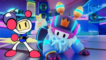 Fall Guys deja entrever una colaboración con Bomberman