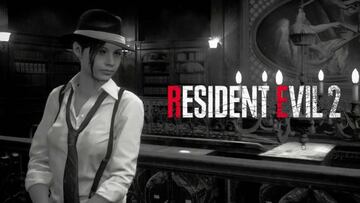 Resident Evil 2 Remake, así es Leon de Sheriff y Claire en blanco y negro