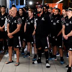 All Blacks Maorí ya está en Chile y reciben homenaje mapuche